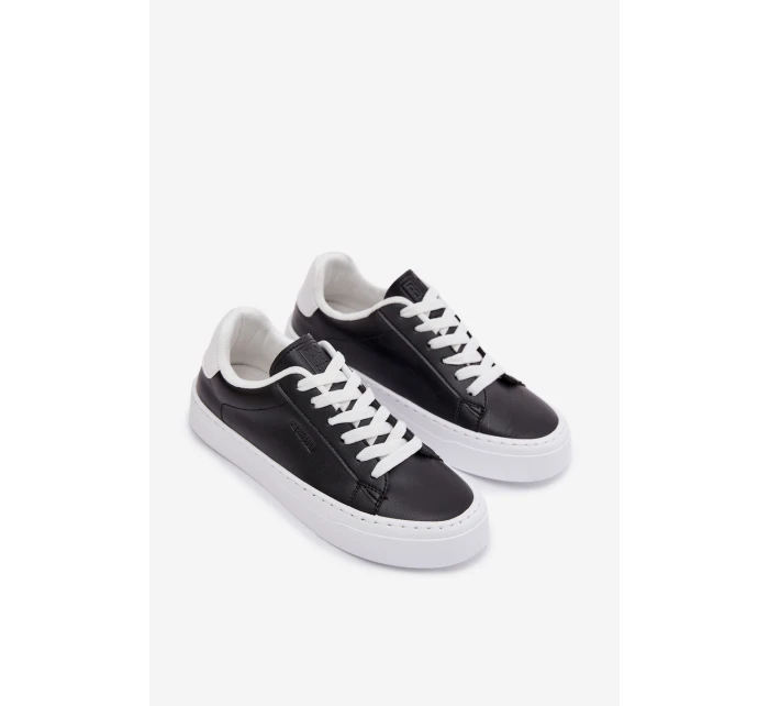 Dámské tenisky z eko kůže Big Star model 22009885 HIPOLY SYSTEM Černé - Big Star Shoes