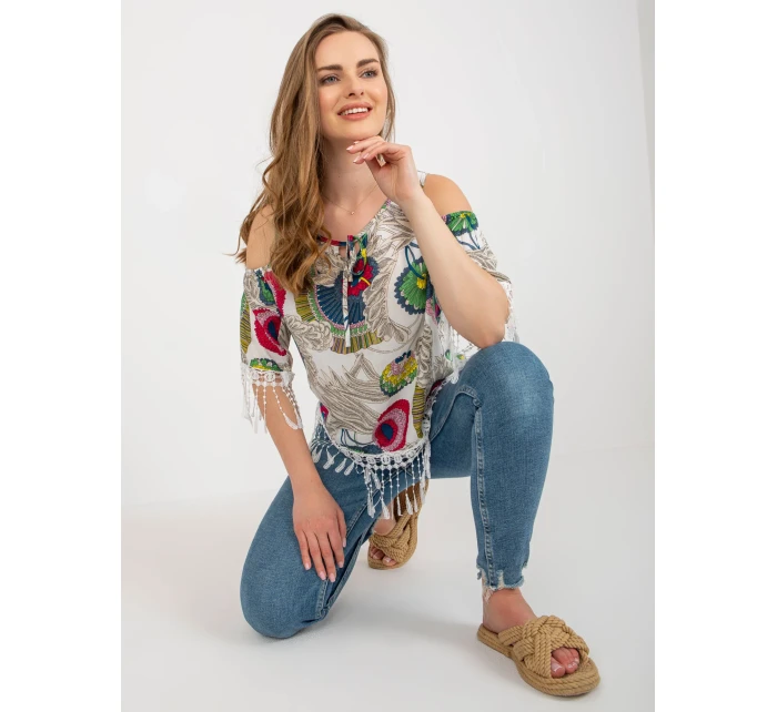 Blúzka AT BZ 2601.67 biela