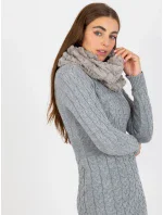 Tunelový šál AT KM S 8253.18 sivá Tunelový šál AT KM S 8253.18 sivá