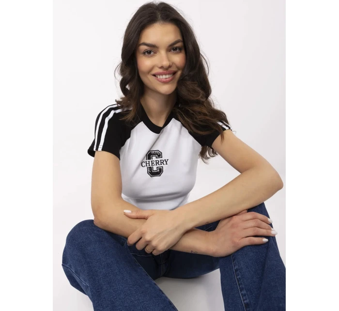 Tričko NM TS NG3772.82 biele čierne Tričko NM TS NG3772.82 biele čierne