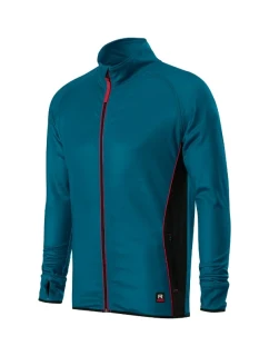 Vertex stretch fleece pánske petrol