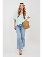 Košeľa s krátkym rukávom model 225511 Taliansko Moda