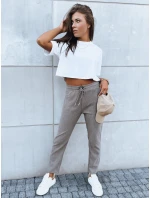 Dámske tepláky STARLUXE dark beige FashionStreet UY1648 Dámske tepláky STARLUXE dark beige FashionStreet UY1648