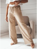 Dámské široké kalhoty camel Dstreet model 21972693 - FashionStreet Dámské široké kalhoty camel Dstreet model 21972693 - FashionStreet