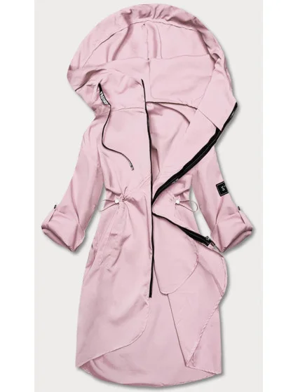 Dámska tenká sukňa s kapucňou Dirty Pink (B8118-81)