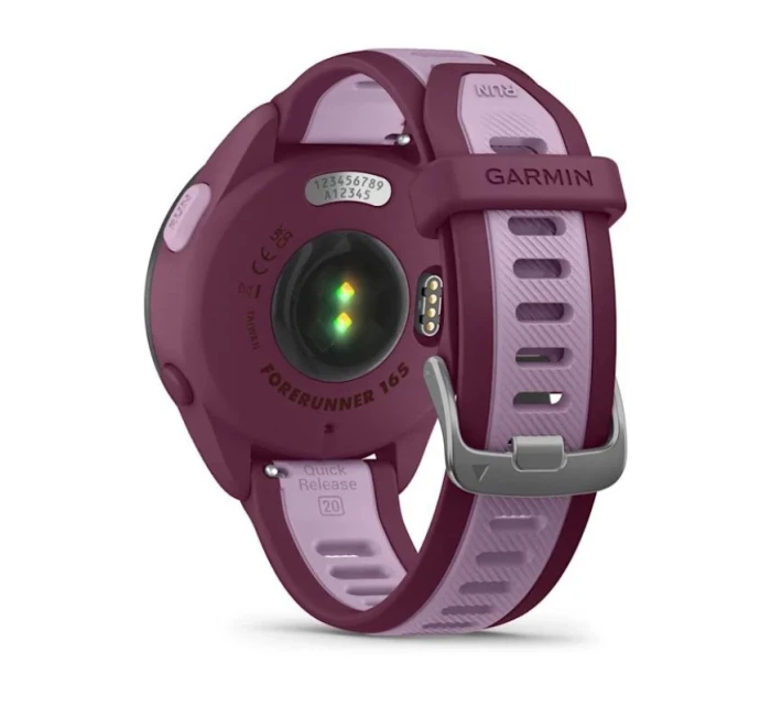 Športové hodinky Garmin Forerunner 165 Music AMOLED 43 mm Berry Lilac
