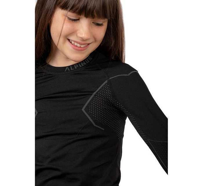 Detský termo set Active GT43204 black-grey - Alpinus