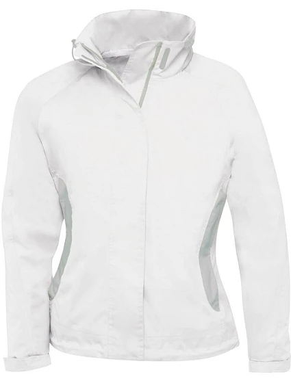 B&C Sparkling /women Dámska jachtárska bunda 01.0910 biela/svetlošedá B&C Sparkling /women Dámska jachtárska bunda 01.0910 biela/svetlošedá