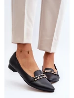 Kožené s ozdobou Černé model 21646091 - Zazoo