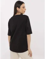 Bluzka CLM BZ model 21094612 czarny - FPrice Bluzka CLM BZ model 21094612 czarny - FPrice