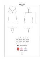 Elegantní košilka model 8233029 chemise - Obsessive