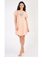 Dámské domácí šaty s krátkým rukávem Garden