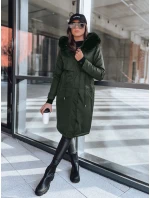 Dámska zimná bunda parka LUSTER green FashionStreet TY3955