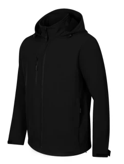 Pánska softshellová bunda Trail (čierna)