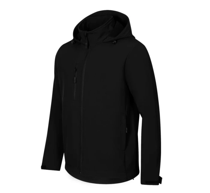 Pánská softshellová bunda Trail (černá) Pánská softshellová bunda Trail (černá)
