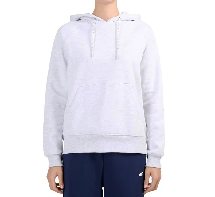 Dámska mikina 4F F2536 cool light grey melange 4FWMM00TSWSF2536 27M
