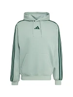 Bluza męska adidas Essentials 3-Stripes Fleece Hoodie jasnozielona KY4172 pánské Bluza męska adidas Essentials 3-Stripes Fleece Hoodie jasnozielona KY4172 pánské