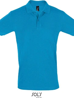 SOL'S Perfect Men Pánske polo tričko z piké 25.1134 aqua