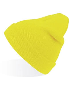 Atlantis Headwear Wind Pletená čiapka „Wind“ 33.0007 žltá fluo