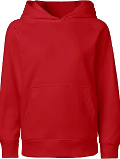 O Dětská mikina s kapucí z bio bavlny red model 22503580 - Neutral