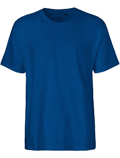 Neutral O 60001 Pánske tričko z hrubej bio bavlny 77.6001 royal