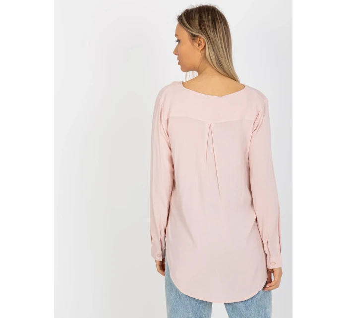 Blúzka D73761M10997C svetlo ružová Blúzka D73761M10997C svetlo ružová