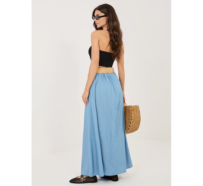 Sukňa MI SD A308911.05 svetlomodrá