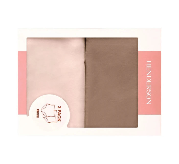 Dámské kalhotky 2 pack  Hnědá /  model 21213960 - Henderson