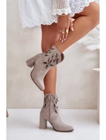 Topánky na podpätku model 201757 Step in style