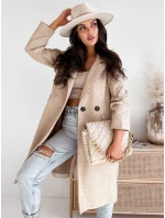 Dámský kabát světle béžový Dstreet model 21971186 - FashionStreet