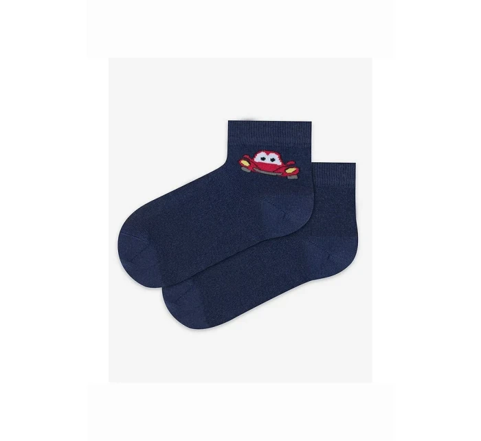 Gatta 224.N59, G24.N59 Cottoline Woisenne chlapčenské vzorované ponožky 21-26