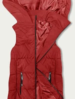 Dámska mikina s kapucňou S'West Red (B8175-4)