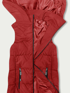 Červená dámská vesta s kapucí S'West (B8175-4)