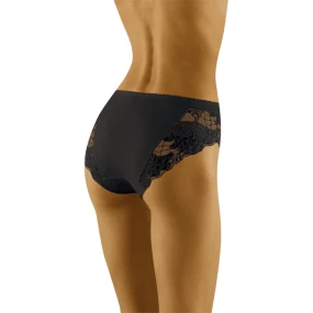 Dámské kalhotky model 18202327 black WOLBAR - Wol-Bar