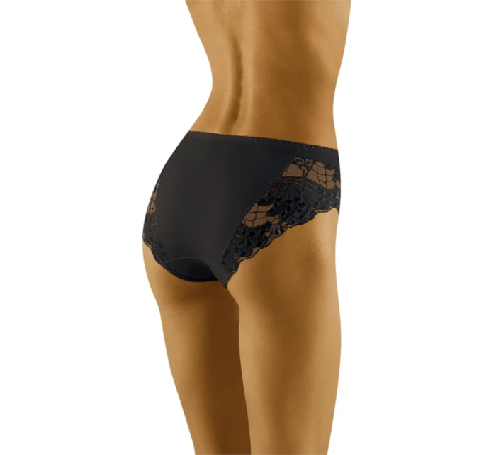 Dámské kalhotky model 18202327 black WOLBAR - Wol-Bar