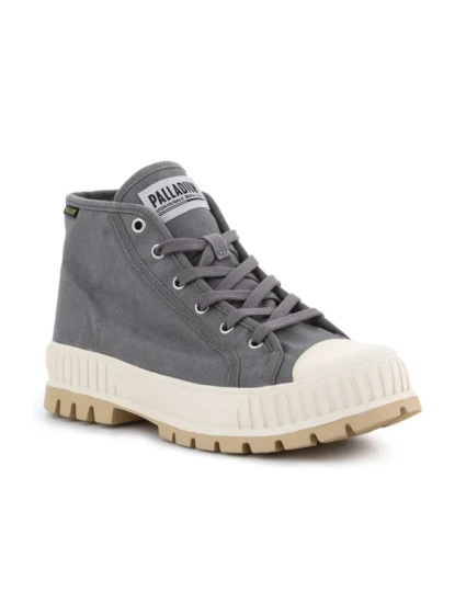 Topánky Palladium Pallashock Mid OG Granite Gray U 76681-070-M Topánky Palladium Pallashock Mid OG Granite Gray U 76681-070-M
