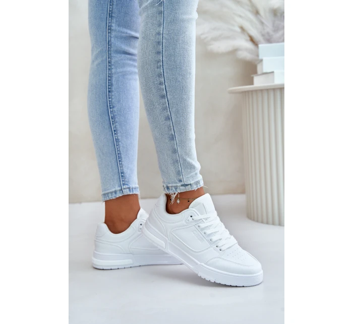 Dámské Tenisky Big Star model 21675295 HiPoly System Bílé - Big Star Shoes Dámské Tenisky Big Star model 21675295 HiPoly System Bílé - Big Star Shoes