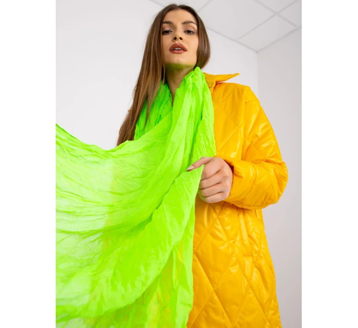 Dámský šátek AT CH 1905 fluo green