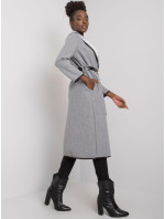 Dámský kabát DHJ EN  šedý model 15897548 - FPrice