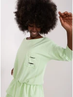 Sukienka EM SK HS 20 model 18856508 pistacjowy - FPrice