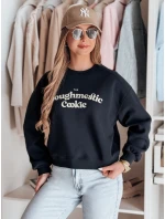 Dámská oversize mikina s potiskem tmavě modrá Dstreet model 21988133 - FashionStreet Dámská oversize mikina s potiskem tmavě modrá Dstreet model 21988133 - FashionStreet