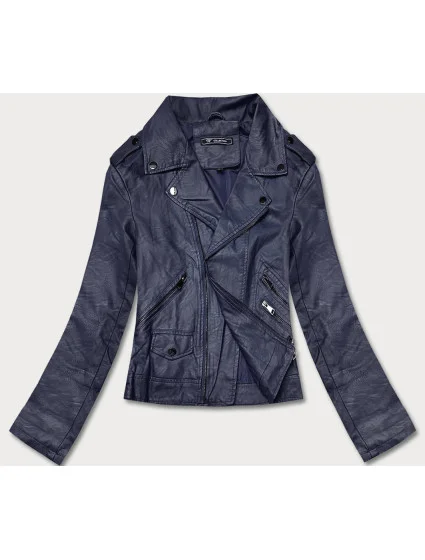 Modrá dámska bunda ramoneska (BN-20025-86)