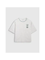 Dámske tričko oversize s potlačou 4F 4FRSS25TTSHF2979-26M