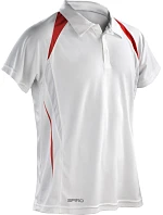 S Pánské piqué polo 29. white/red model 22426378 - Spiro S Pánské piqué polo 29. white/red model 22426378 - Spiro
