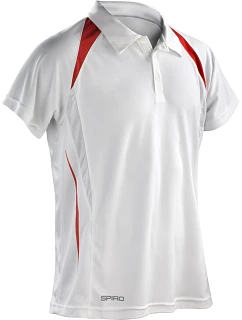 S Pánské piqué polo 29. white/red model 22426378 - Spiro