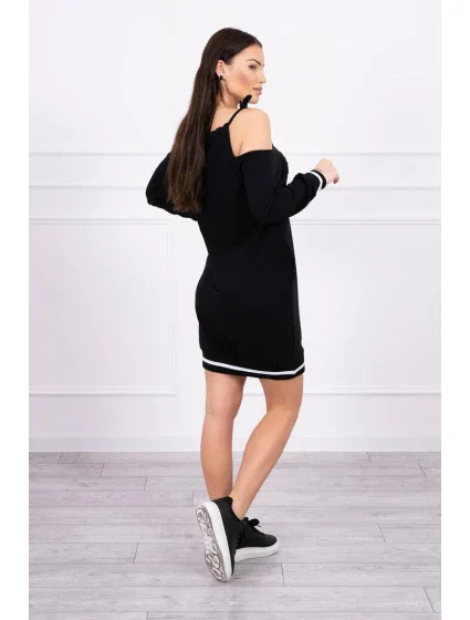 Šaty Tres Chic čierne