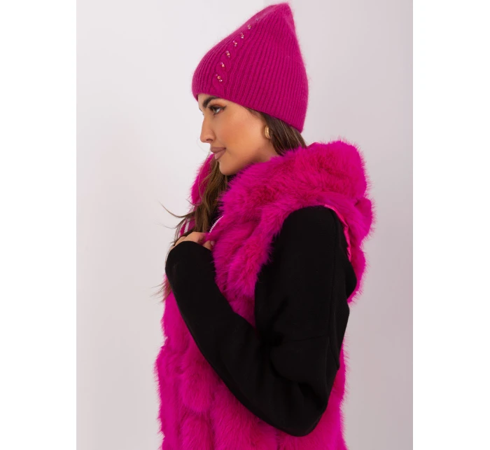 Czapka AT CZ model 21468359 fuksjowy - FPrice