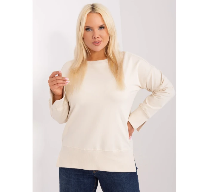 Bluzka RV BZ model 19465488 jasny beżowy - FPrice Bluzka RV BZ model 19465488 jasny beżowy - FPrice