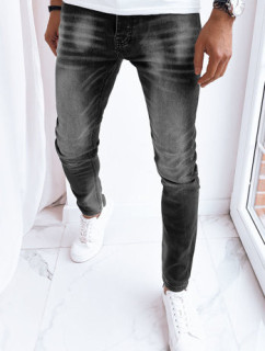 Pánske čierne džínsové nohavice Dstreet UX3992