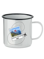 Vlastní text na cestovatelský plecháček Vlastní text na cestovatelský plecháček